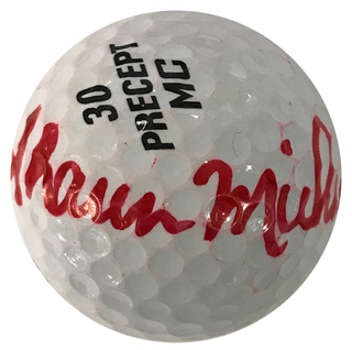 Shaun Micheel Autographed 30 Precept MC Golf Ball