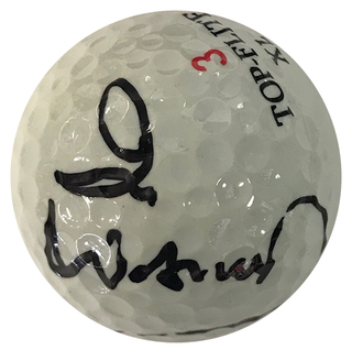Ian Woosnam Autographed Top Flite 3 XL Golf Ball