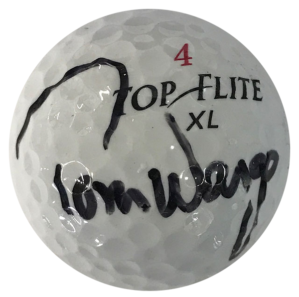 Tom Wargo Autographed Top Flite 4 XL Golf Ball