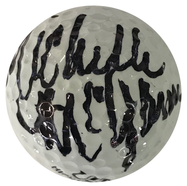 Michelle McGann Autographed Ultra 1 Golf Ball