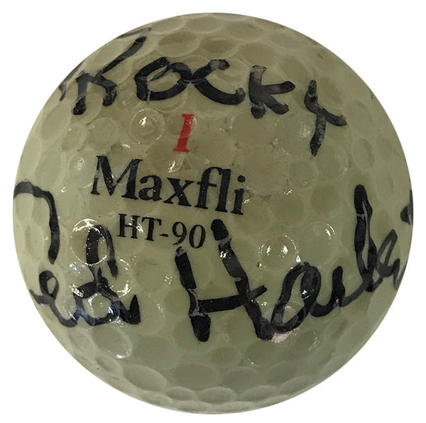 Ted Harbert Autographed MaxFli 1 HT-90 Golf Ball