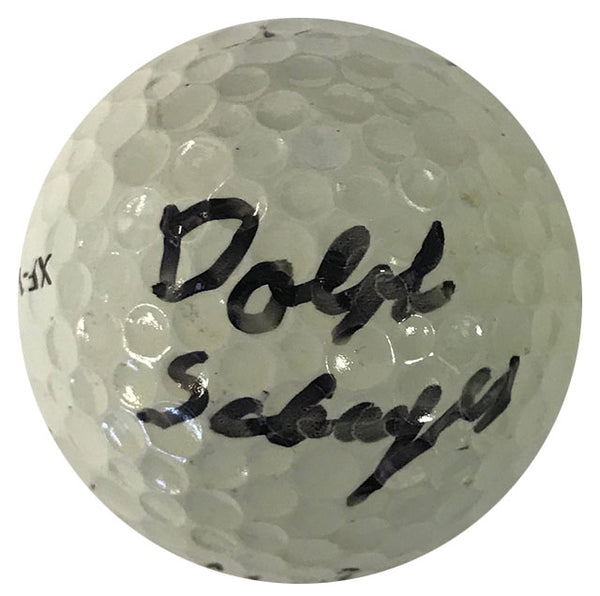 Dolph Schayes Autographed  MaxFli 3 Golf Ball