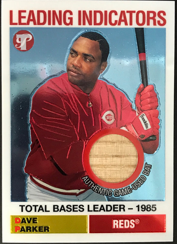 Dave Parker 2005 Topps Pristine Game Used Bat Card