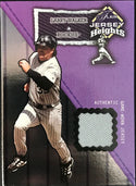 Larry Walker 2002 Fleer Flair Game Worn Jersey Card