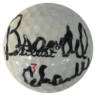 Brandel Chamblee Autographed Titleist 3 Golf Ball