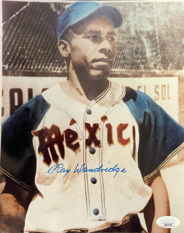 Ray Dandridge Autographed 8x10 Baseball Baseball Photo (JSA)