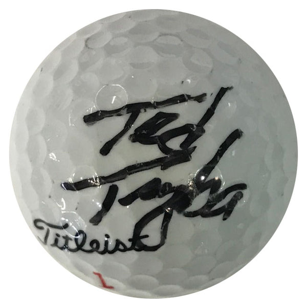 Ted Tryba Autographed Titleist 1 Golf Ball