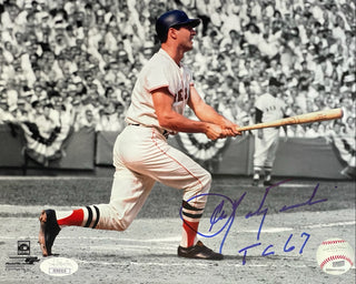 Carl Yastrzemski Autographed 8x10 Baseball Photo (JSA)