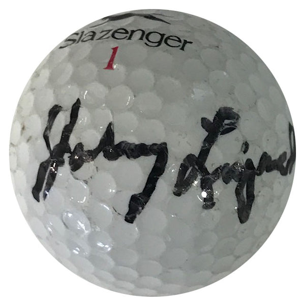 Johnny Lujack Autographed Slazenger 1 Golf Ball