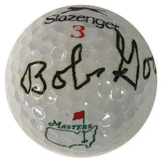 Bob Goalby Autographed Slazenger 3 Golf Ball