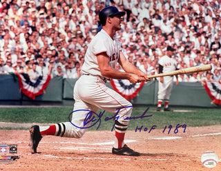 Carl Yastrzemski Autographed 11x14 Baseball Photo