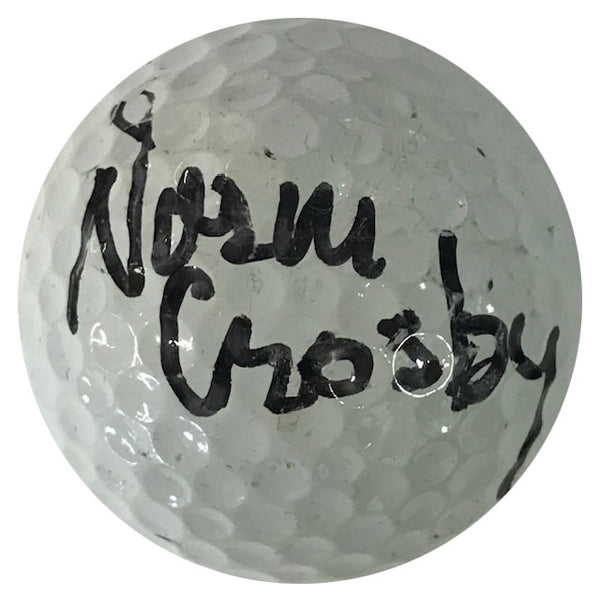 Norm Crosby Autographed MaxFli 1 Golf Ball