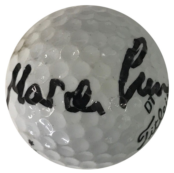 Mardi Lunn Autographed Titleist 4 Golf Ball