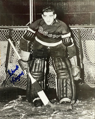 Chuck Rayner Autographed 8x10 Hockey Photo