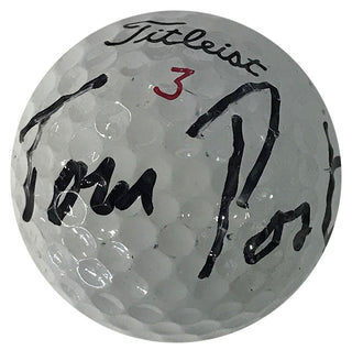 Tom Poston Autographed Titleist 3 Golf Ball