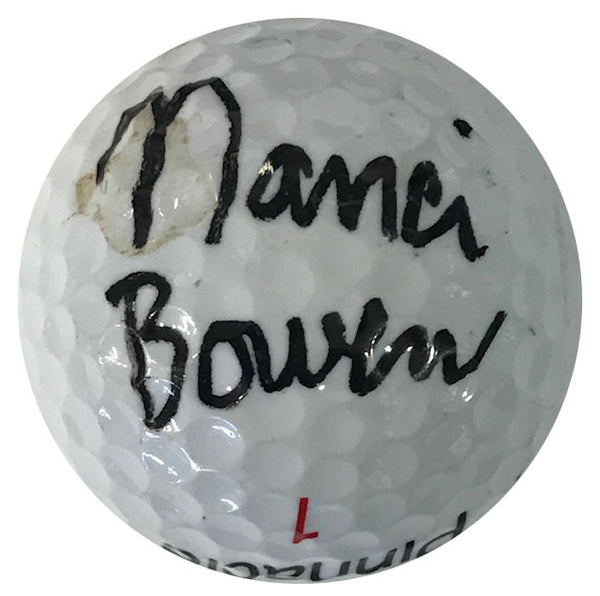Nanci Bowen Autographed Pinnacle 1 Golf Ball