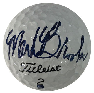 Mark Brooks Autographed Titleist 2 Golf Ball
