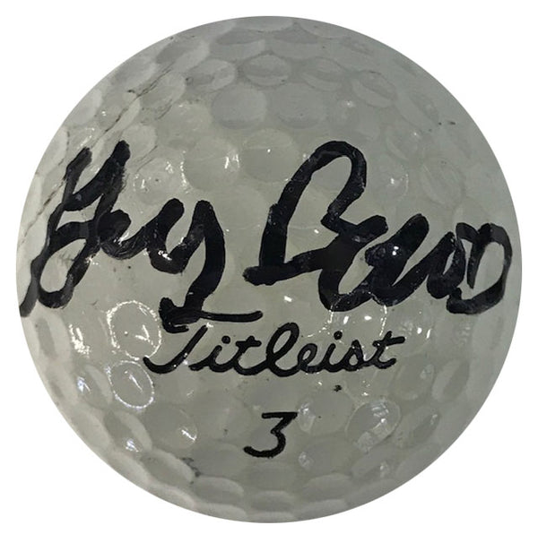 Gary Beard Autographed Titleist 3 Golf Ball