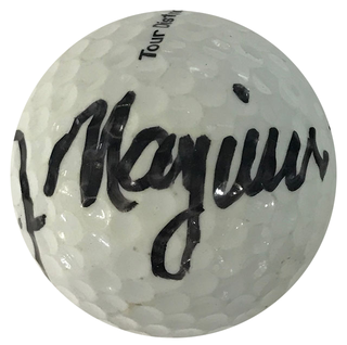 John Maginnes Autographed Titleist 1 Golf Ball