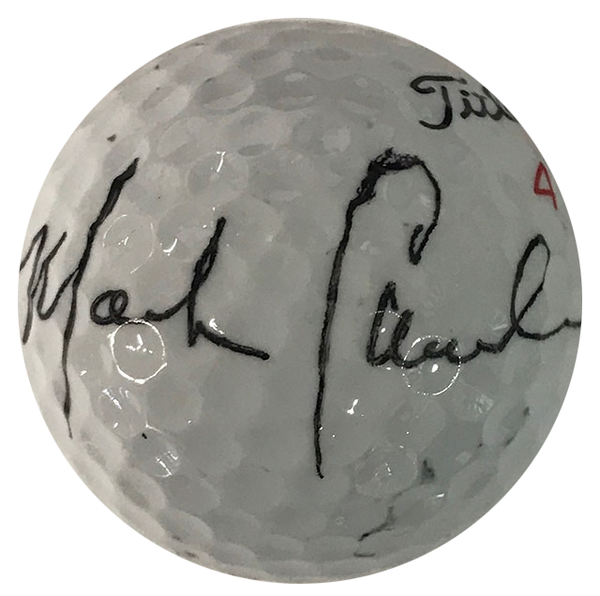 Mark Carnevale Autographed Titleist 4 Golf Ball