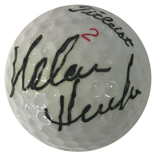 Nolan Henke Autographed Titleist 2 Golf Ball