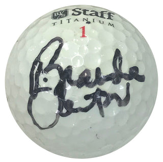 Brandie Burton Autographed Titanium Staff 1 Golf Ball