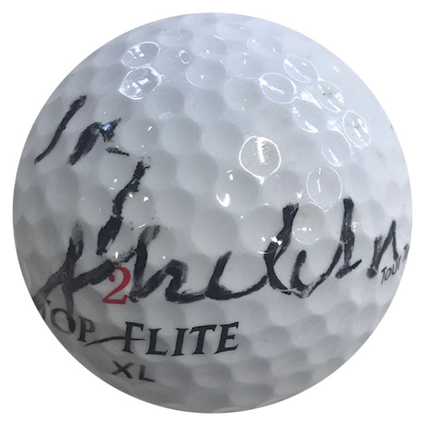 Sidney Sheldon Autographed Top Flite 2 XL Golf Ball