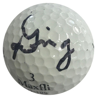 Jack Ging Autographed MaxFli 3 Golf Ball