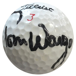 Tom Wargo Autographed Titleist 3 Golf Ball