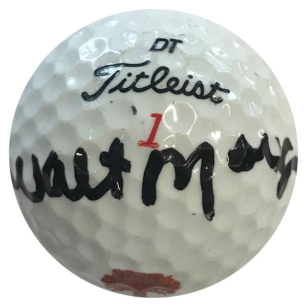 Walt Morgan Autographed Titliest 1 Golf Ball