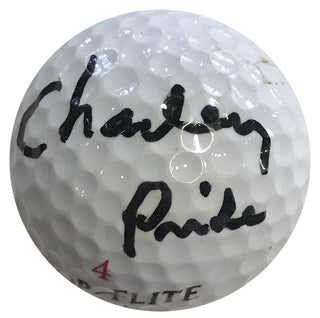 Charley Pride Autographed Top Flite 4 XL Golf Ball
