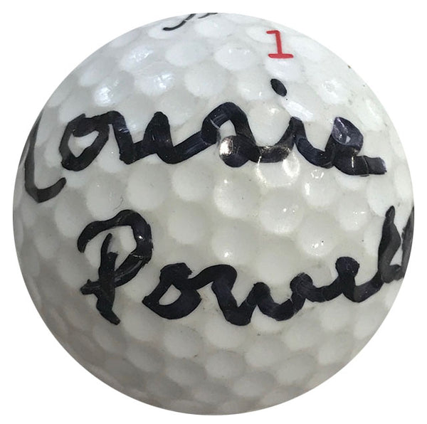 Mousie Powell Autographed Titleist 1 Golf Ball