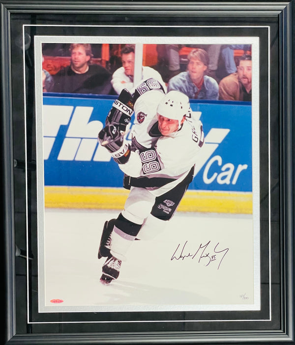 Wayne Gretzky New York Rangers Autographed 16 x 20 Final