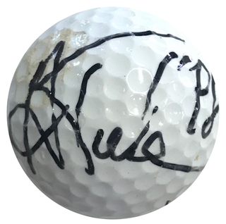 Alberto Tomba Autographed Top Flite 2 XL Golf Ball