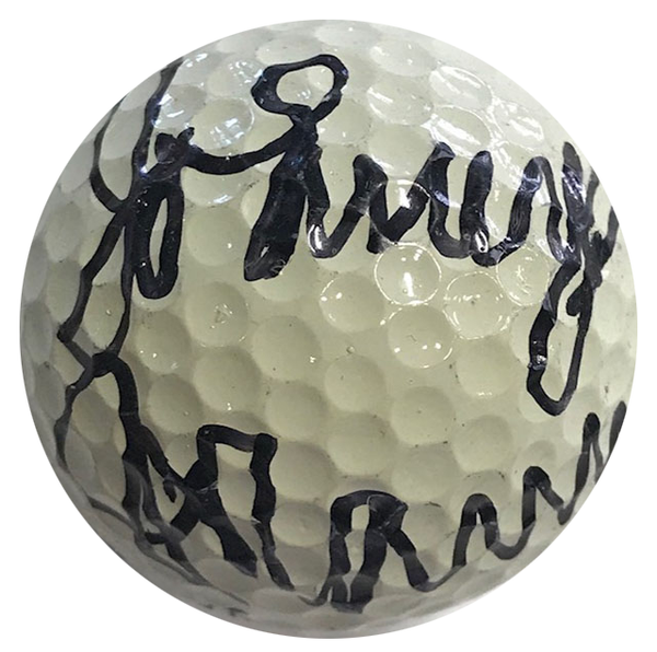 Johnny Mann Autographed Titleist 8 Golf Ball