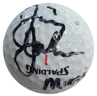 Jimmy Johnson Autographed Spalding 1 Golf Ball