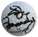 Don January & Gene Littler Autographed Top Flite 1 XL Golf Ball