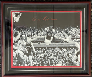 Oscar Robertson Autographed Framed 16x20 Basketball Photo