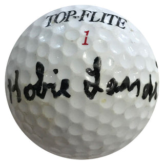 Hobie Landrith Autographed Top Flite 1 Golf Ball