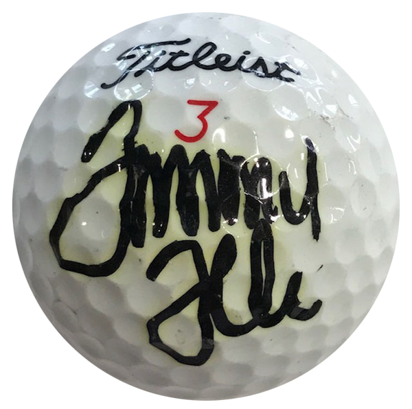 Tommy Toles Autographed Titleist 3 Golf Ball