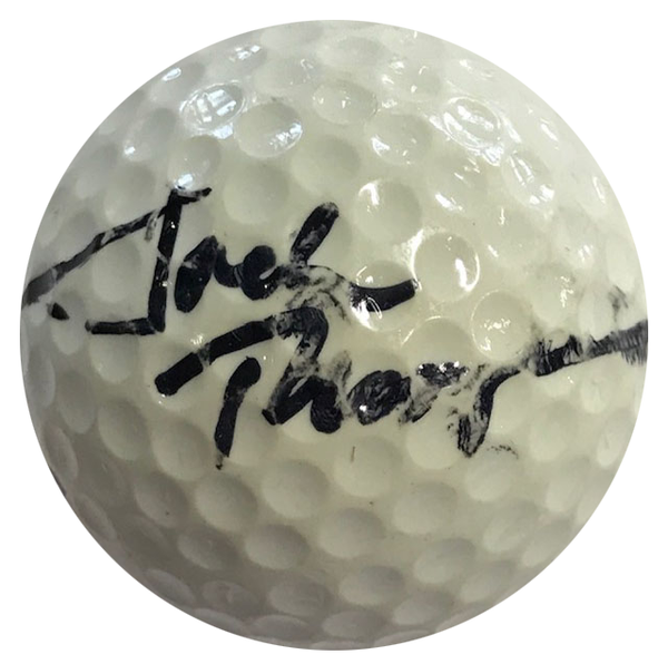 Jack Thompson Autographed Spalding Tour Edition 4 Golf Ball