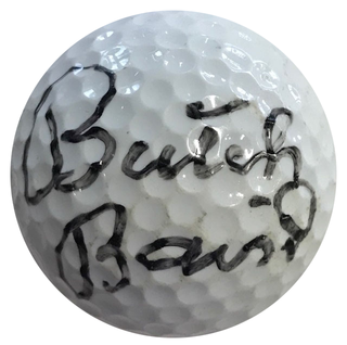 Butch Baird Autographed Top Flite 1 Golf Ball