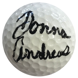 Donna Andrews Autographed Precept 00 EV Golf Ball