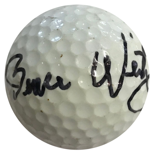 Bruce Weitz Autographed Top Flite 4 Golf Ball