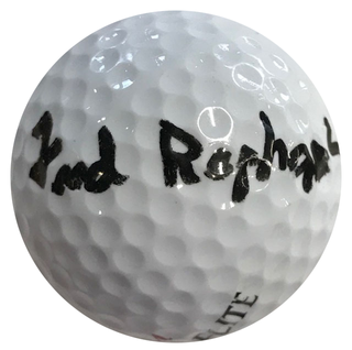 Fred Raphael Autographed Top Flite 4 XL Golf Ball