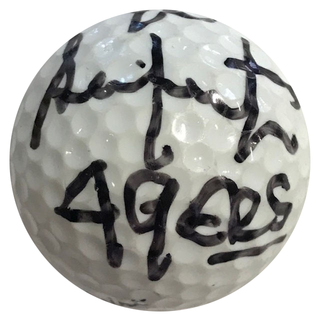 George Seifert Autographed Titleist 3 Golf Ball