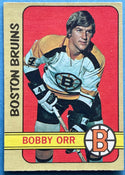 Bobby Orr Unsigned 1972-73 O-Pee-Chee Card #129