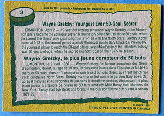 Wayne Gretzky Unsigned 1980-81 O-Pee-Chee Record Breakers Card #3