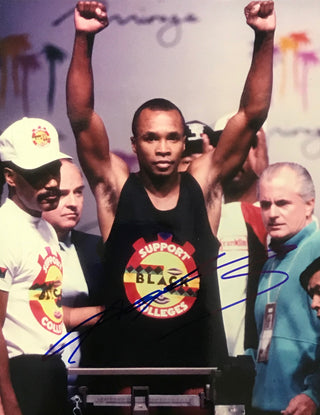Sugar Ray Leonard Autographed 8x10 Boxing Photo