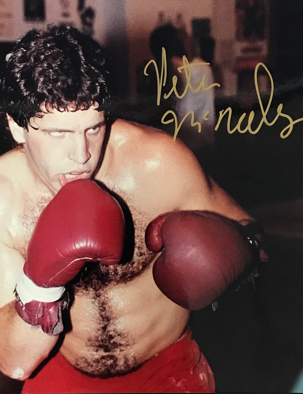 Peter McNeely Autographed 8x10 Boxing Photo